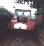 R&eacute;servoir souple derri&egrave;re tracteur